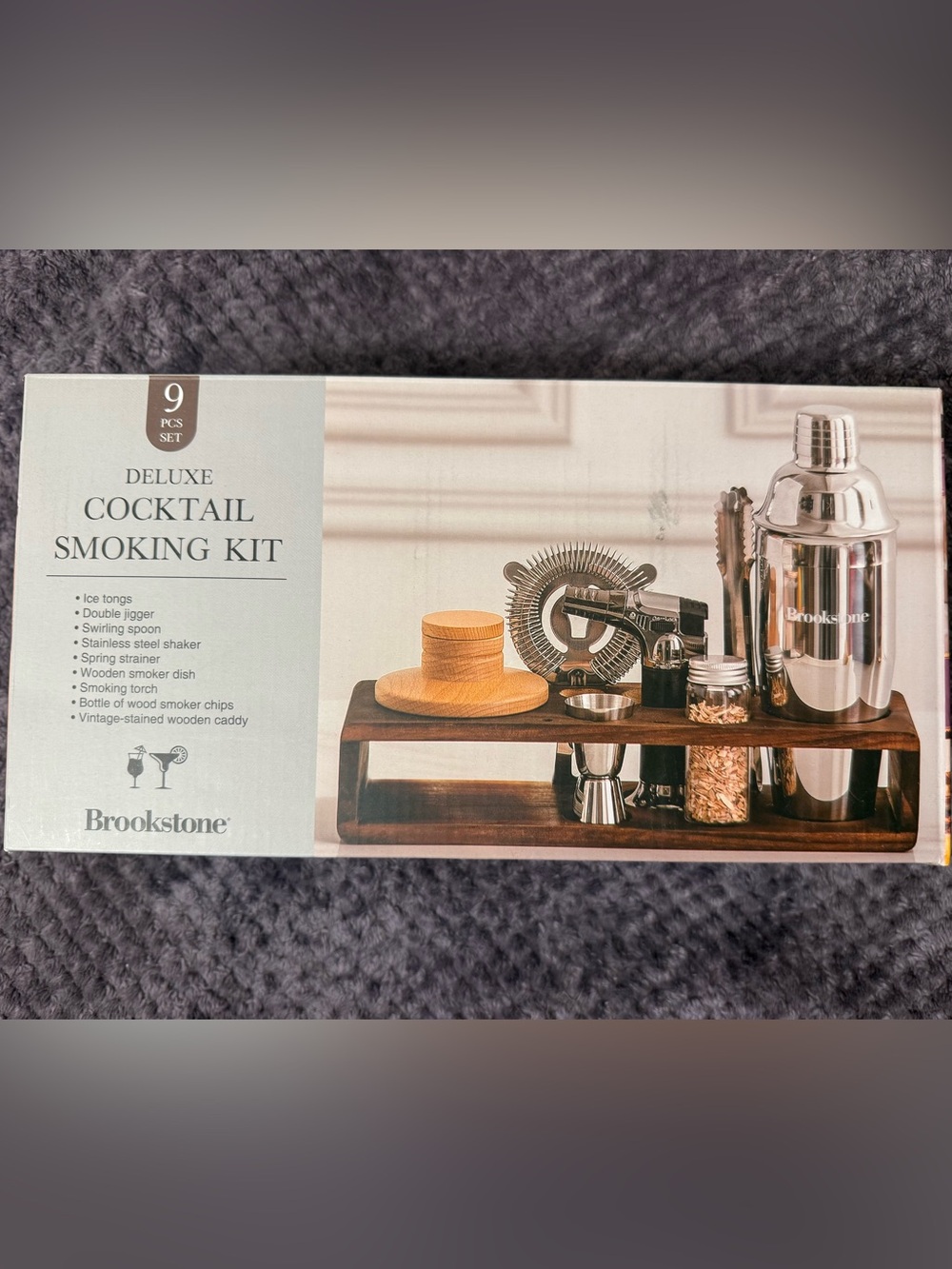 Brookstone Cocktail Smoking Kit